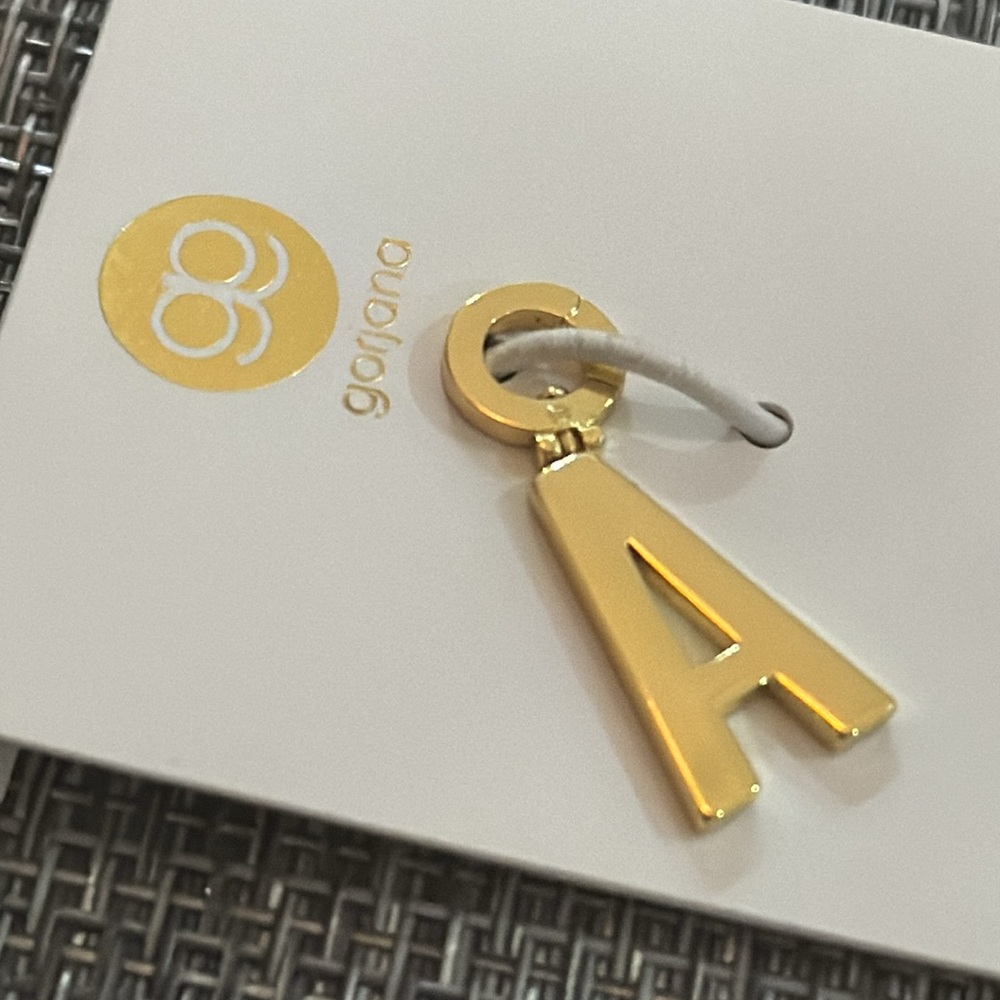 Gorjana Gold Letter 'A' Charm - Picture 2 of 4